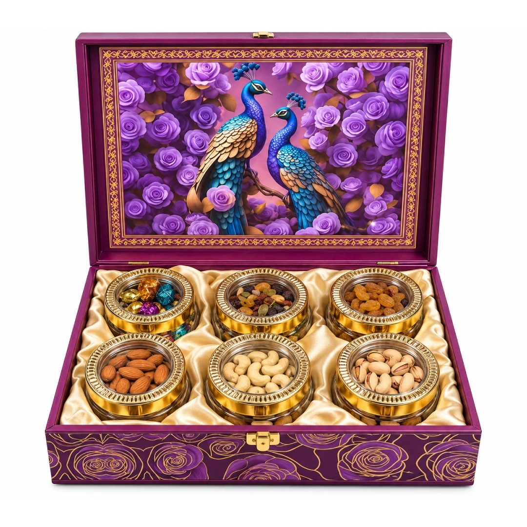 New Project - 2026-09-22T072230.551 Gift Hampers 6 Jar Box - Image 1